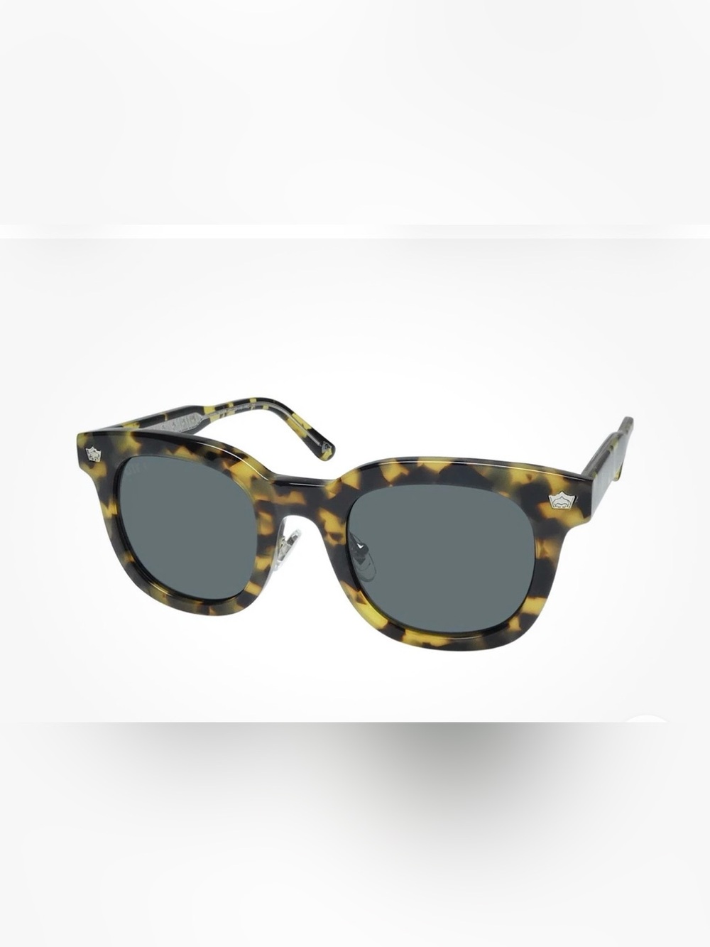 Diff Eyewear Hufflepuff Tortoise Wayfarer Sunglasses